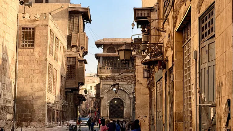 منطقة الأهرامات في الجيزة