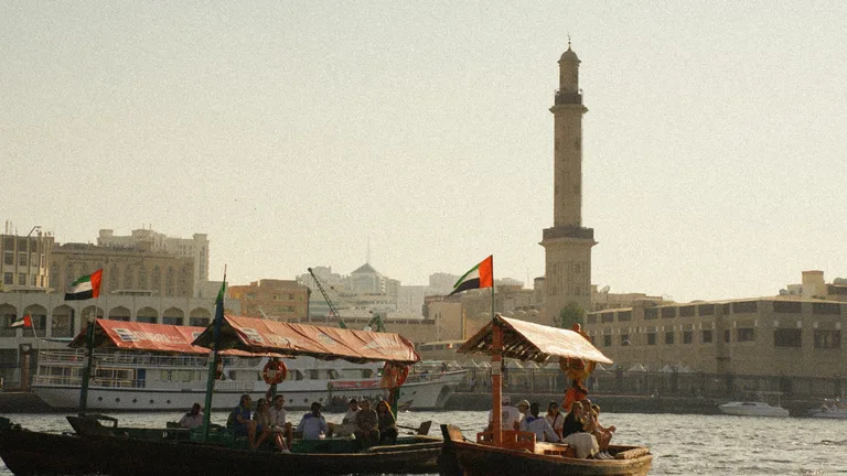 Dubai Creek Abra Ride