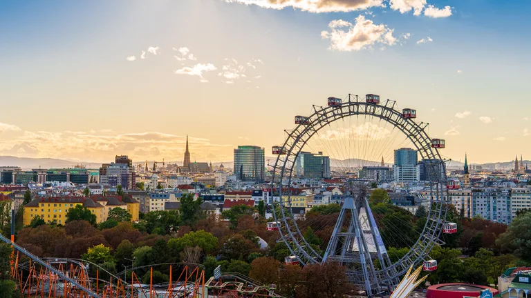 Prater Park & Riesenrad Ferris Wheel